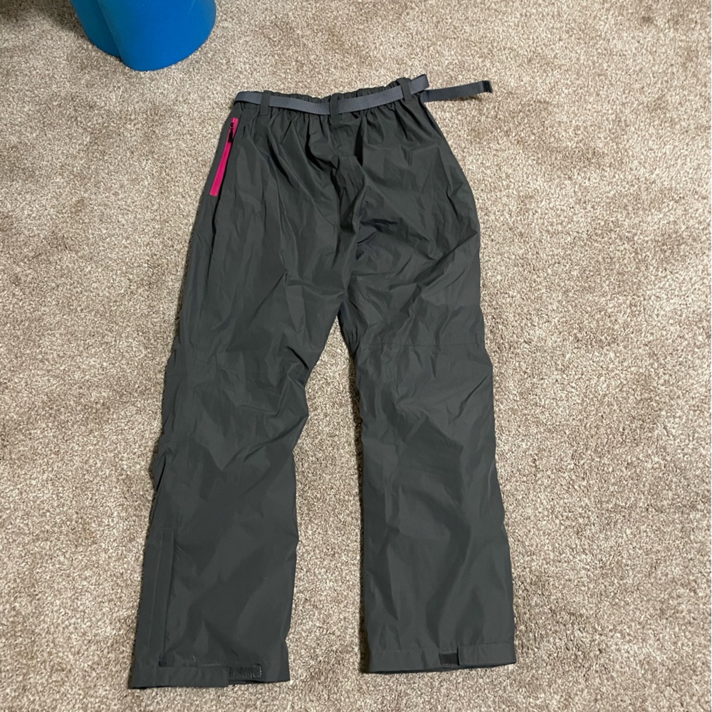 Black Pants with Pink Accent